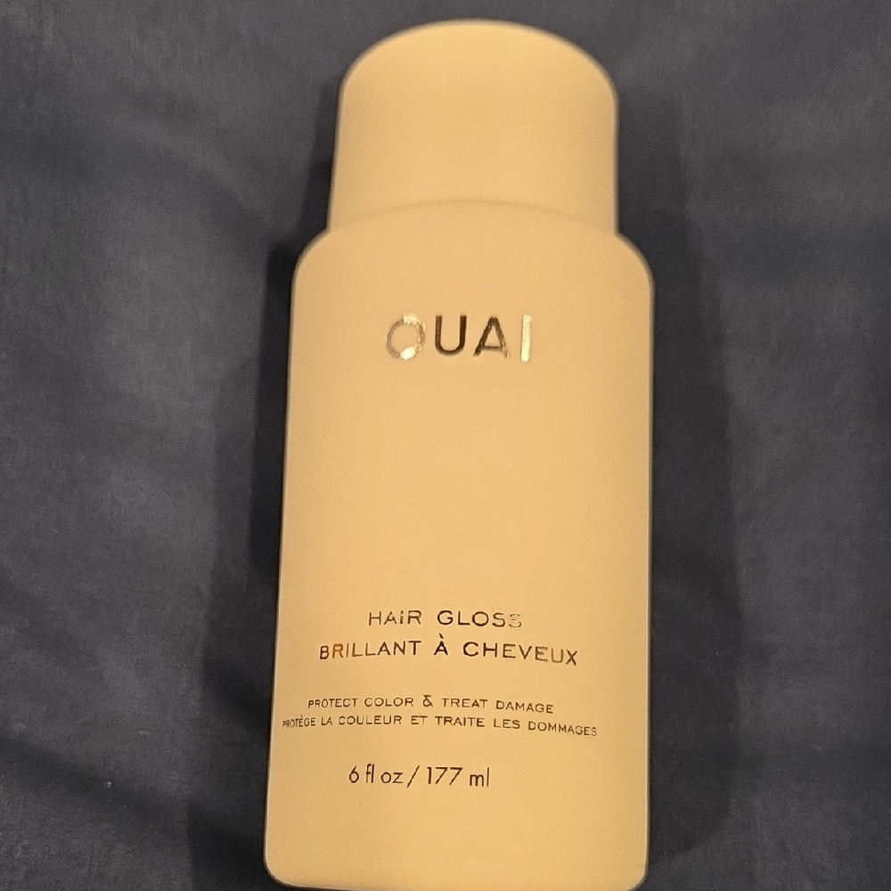 OUAI Hair Gloss in Cream Bottle